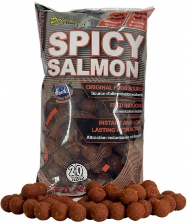 Boilies Spicy Salmon 800g  24mm